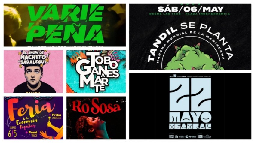 La agenda del fin de semana